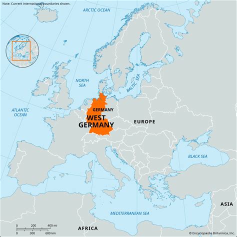 west germany map.